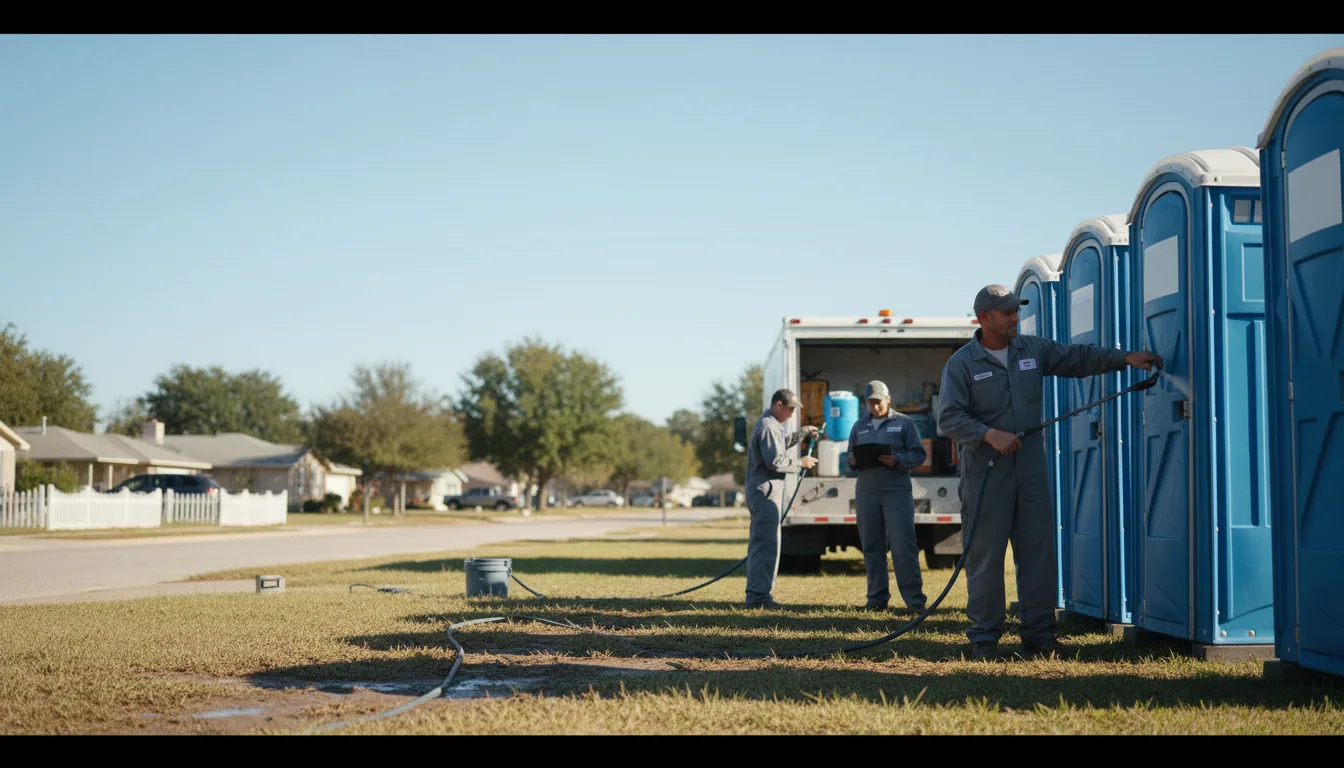 Long-Term Portable Toilet Rental in Glenwood, GA near me
